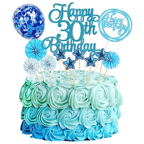 Jxuzh Tortendeko 30 Geburtstag Blau Frau Männer Happy Birthday 30 Glitter Cake Topper 30.kuchendeko Geburtstag Happy 30th Birthday Tortendeko 30 Jahre Geburtstag Kuchen Deko 30 Geburtstag Frau Blua Jxuzh Tortendeko 30 Geburtstag Blau Frau Männer Happy Birthday 30 Glitter Cake Topper 30.kuchendeko Geburtstag Happy 30th Birthday Tortendeko 30 Jahre Geburtstag Kuchen Deko 30 Geburtstag Frau Blua von Jxuzh