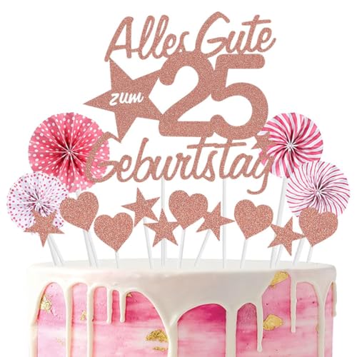 Jxuzh Tortendeko Geburstagstorte Happy Birthday Kuchendeko Rosegold Tortendeko 25 Geburtstag Mädchen Junge Glitter Rosegold Cake Topper 25 Happy Birthday Kuchen Deko Geburtstag Happy 25th Birthday Jxuzh Tortendeko Geburstagstorte Happy Birthday Kuchendeko Rosegold Tortendeko 25 Geburtstag Mädchen Junge Glitter Rosegold Cake Topper 25 Happy Birthday Kuchen Deko Geburtstag Happy 25th Birthday von Jxuzh