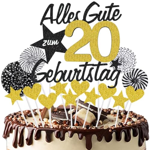 Jxuzh Tortendeko Geburstagstorte Happy Birthday Kuchendeko Schwarz Gold Tortendeko 20 Geburtstag Mädchen Junge Glitter Schwarz Gold Cake Topper 20 Happy Birthday Kuchen Deko Geburtstag Happy 20th Birt Jxuzh Tortendeko Geburstagstorte Happy Birthday Kuchendeko Schwarz Gold Tortendeko 20 Geburtstag Mädchen Junge Glitter Schwarz Gold Cake Topper 20 Happy Birthday Kuchen Deko Geburtstag Happy 20th Birt von Jxuzh