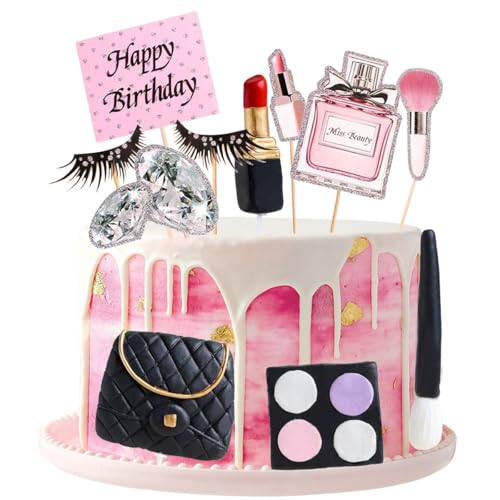 Make Up Kuchendekorationen Mädchen Make up Themen Kuchenaufsätze Make up Cake Topper Happy Birthday Lady Thema Mädchen Kuchendeko Kosmetik Cupcake Deko Tortendeko Kuchen Deko Alles Gute zum Geburtstag Make Up Kuchendekorationen Mädchen Make up Themen Kuchenaufsätze Make up Cake Topper Happy Birthday Lady Thema Mädchen Kuchendeko Kosmetik Cupcake Deko Tortendeko Kuchen Deko Alles Gute zum Geburtstag von Jxuzh