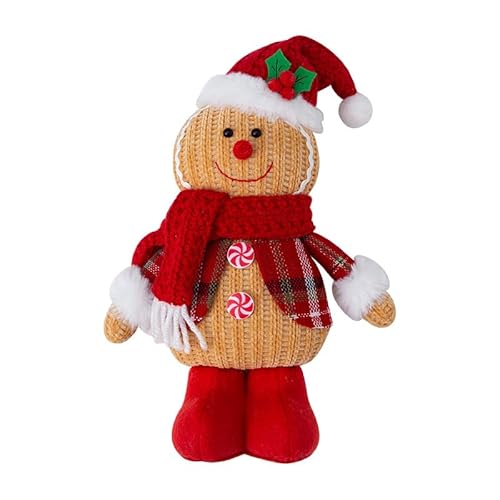 JynxtoyZeal Plüsch Lebkuchenmann Lebkuchen Mann Plüschtier Puppe Weihnachten Geschenk Lebkuchenmann Weihnachtsbaum Hängedekorationen Lebkuchen Weichen Spielzeug Weihnachts Dekoratio,30x16cm JynxtoyZeal Plüsch Lebkuchenmann Lebkuchen Mann Plüschtier Puppe Weihnachten Geschenk Lebkuchenmann Weihnachtsbaum Hängedekorationen Lebkuchen Weichen Spielzeug Weihnachts Dekoratio,30x16cm von JynxtoyZeal