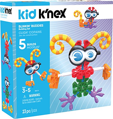 K'NEX 34357 – Bau - und Konstruktionsspielzeug Set Blinkin Buddies, Baukasten Blinkende Helden mit 23 Teilen, Konstruktionsset für 5 Modelle, Kid K-Nex Bauset für Kinder von 3 bis 5 Jahre K'NEX 34357 – Bau - und Konstruktionsspielzeug Set Blinkin Buddies, Baukasten Blinkende Helden mit 23 Teilen, Konstruktionsset für 5 Modelle, Kid K-Nex Bauset für Kinder von 3 bis 5 Jahre von K'Nex