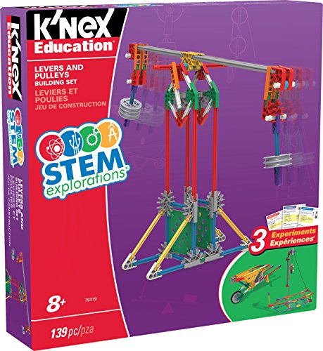 K'NEX Bildung, Basic Fun, 79319, Konstruktionsspielzeug mit 139 Teilen und wissenschaftliche Sets für kreatives Spiel, Konstruktionsspielzeug für Jungen und Mädchen Ab 8 Jahren von Basic Fun