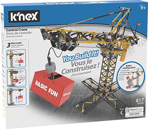 K'Nex 15213 Building Sets Controlled Crane Ages 9+ Trolley Bausatz, Mehrfarbig von K'Nex