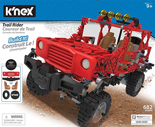 K'Nex Building Set 15222 Trail Rider Bausatz Bauspielzeug, Mehrfarbig von K'Nex