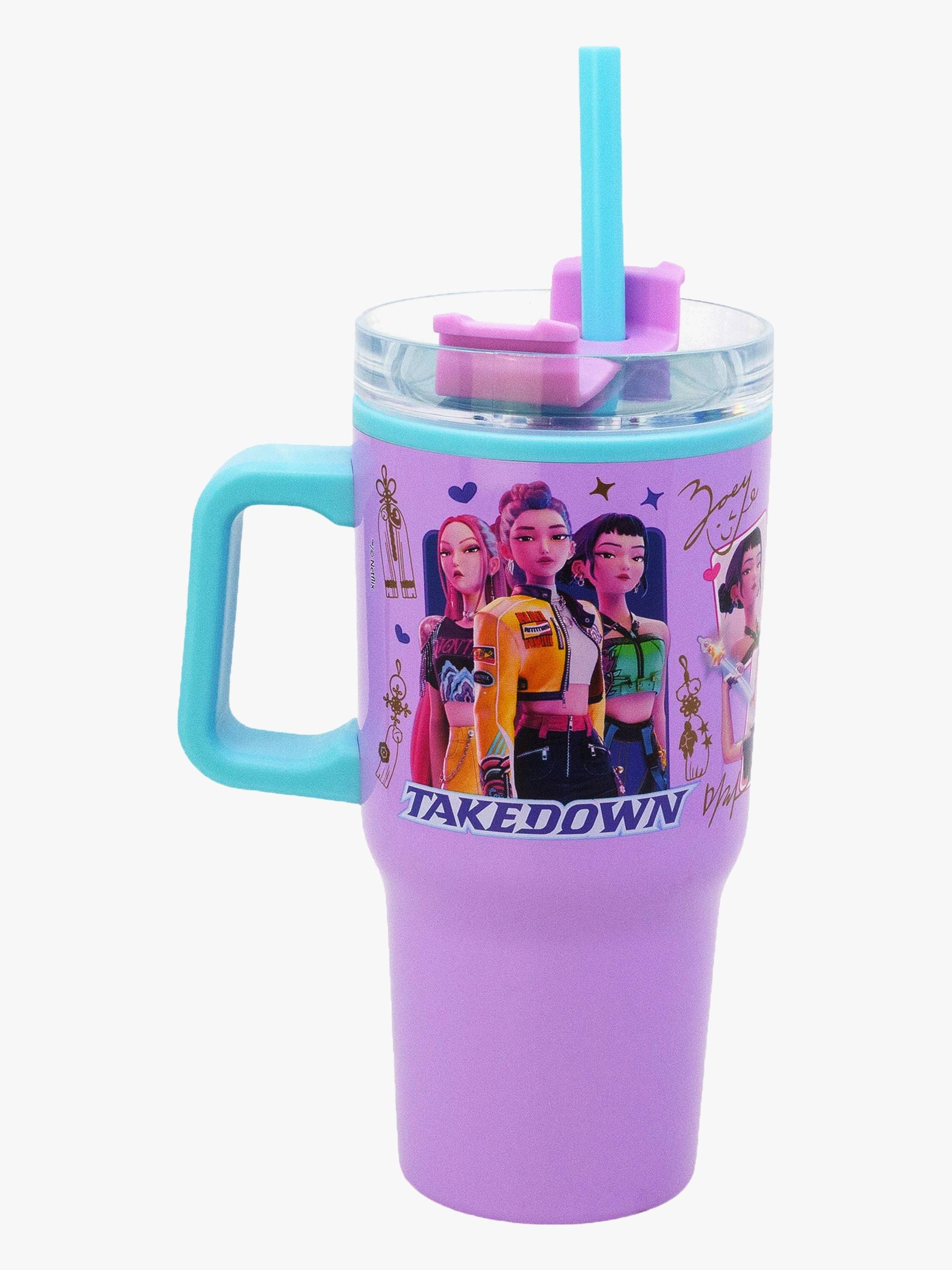 K-Pop Demon Hunters Tumbler Trinkflasche 640 ml, Rosa K-Pop Demon Hunters Tumbler Trinkflasche 640 ml, Rosa von K-Pop Demon Hunters