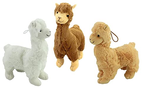 K-Toys 1 x Plüsch-Alpaka Lama stehend ca. 25 cm, 1 aus 3 Farben, K-Toys 1 x Plüsch-Alpaka Lama stehend ca. 25 cm, 1 aus 3 Farben, von K-Toys