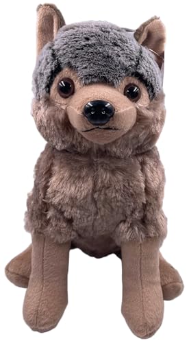 K-toys Wolf Plüschtier, Kuscheltier, 33 cm, naturgetreu, Grau, flauschig weich, 96066 K-toys Wolf Plüschtier, Kuscheltier, 33 cm, naturgetreu, Grau, flauschig weich, 96066 von K-toys