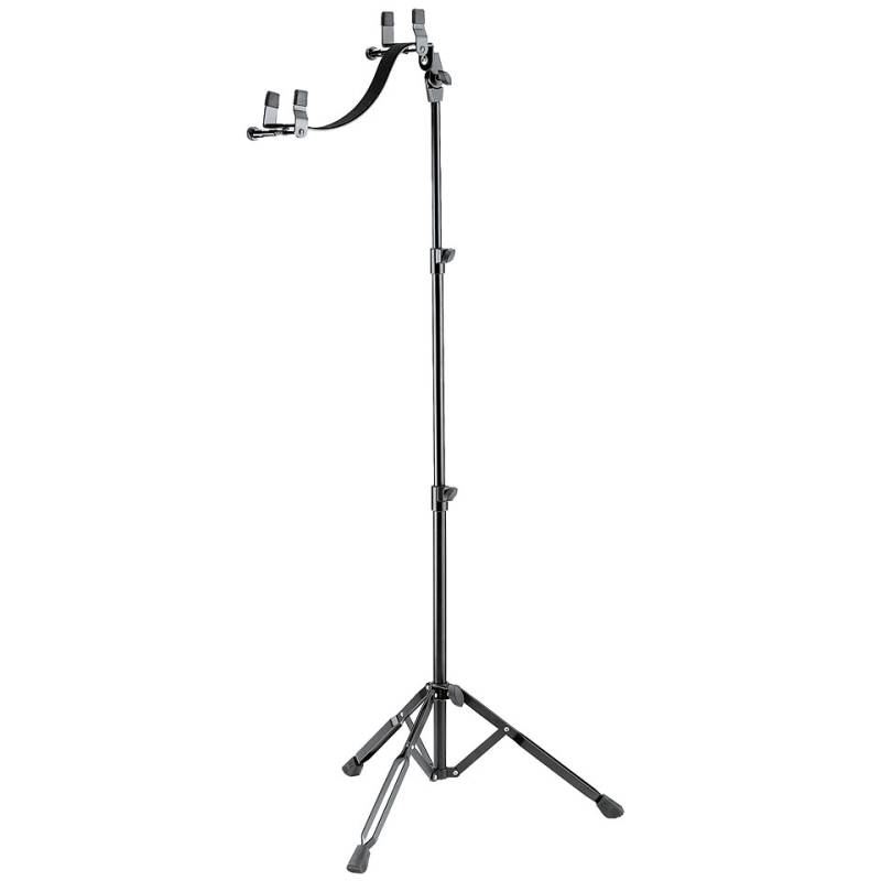 K&M 14761 Guitar performer stand black Gitarrenständer von K&M