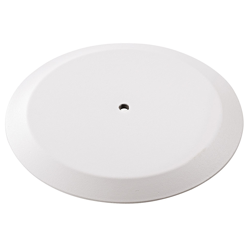 K&M 26700 Base plate white M20 Lautsprecherzubehör K&M 26700 Base plate white M20 Lautsprecherzubehör von K&M
