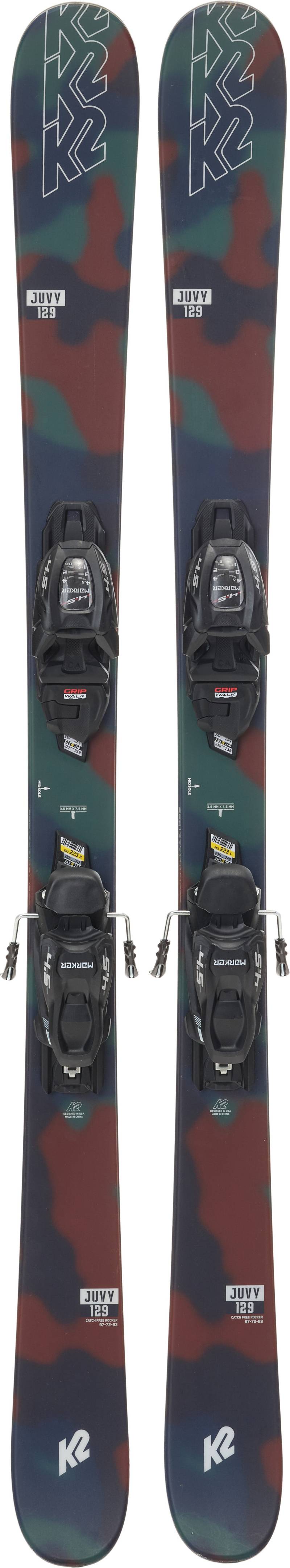 K2 Juvy Fdt 4.5 Skier inkl. Bindungen, 109 cm von K2
