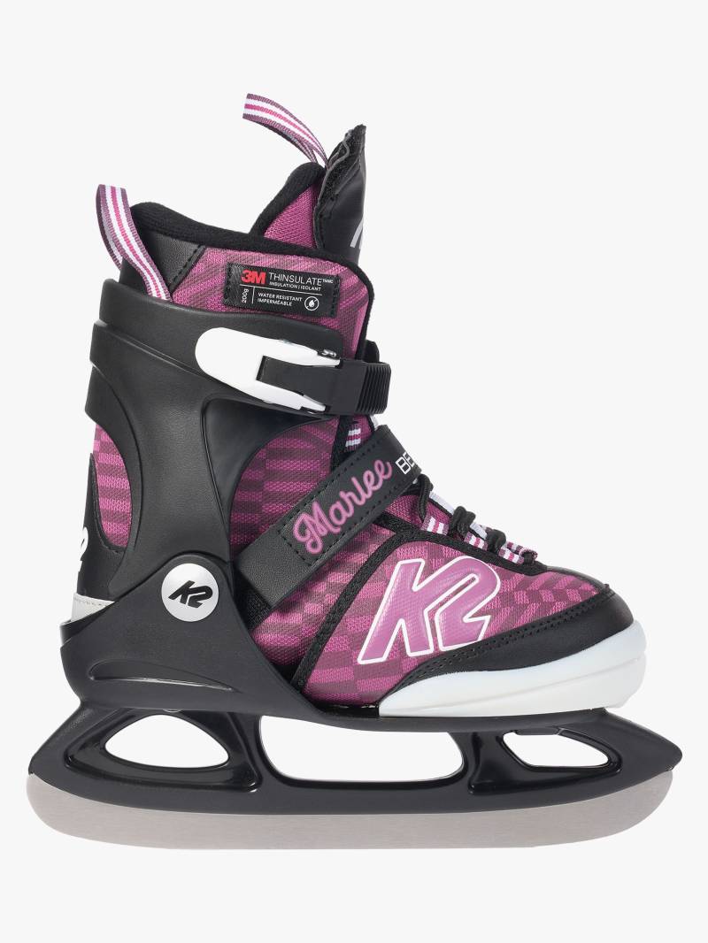 K2 Marlee Beam Schlittschuhe, Schwarz/Lila, 29-34 von K2