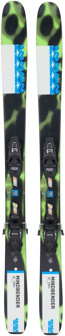 K2 Mindbender Jr Skier FDT 7.0 Set, 129 cm von K2