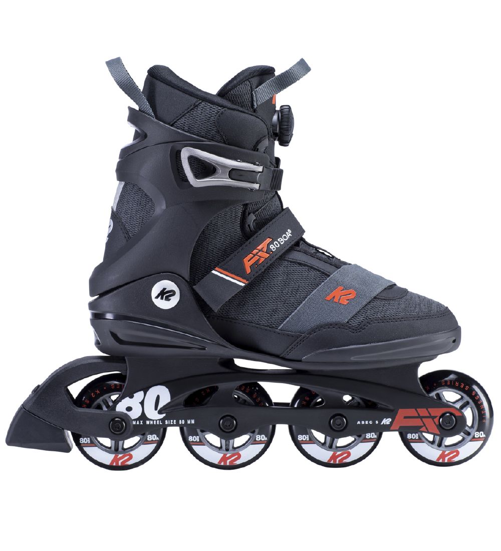 K2 Rollschuhe - F.I.T 80 Boa - Grau - Inline - K2 - 41,5 - Rollschuhe K2 Rollschuhe - F.I.T 80 Boa - Grau - Inline - K2 - 41,5 - Rollschuhe von K2