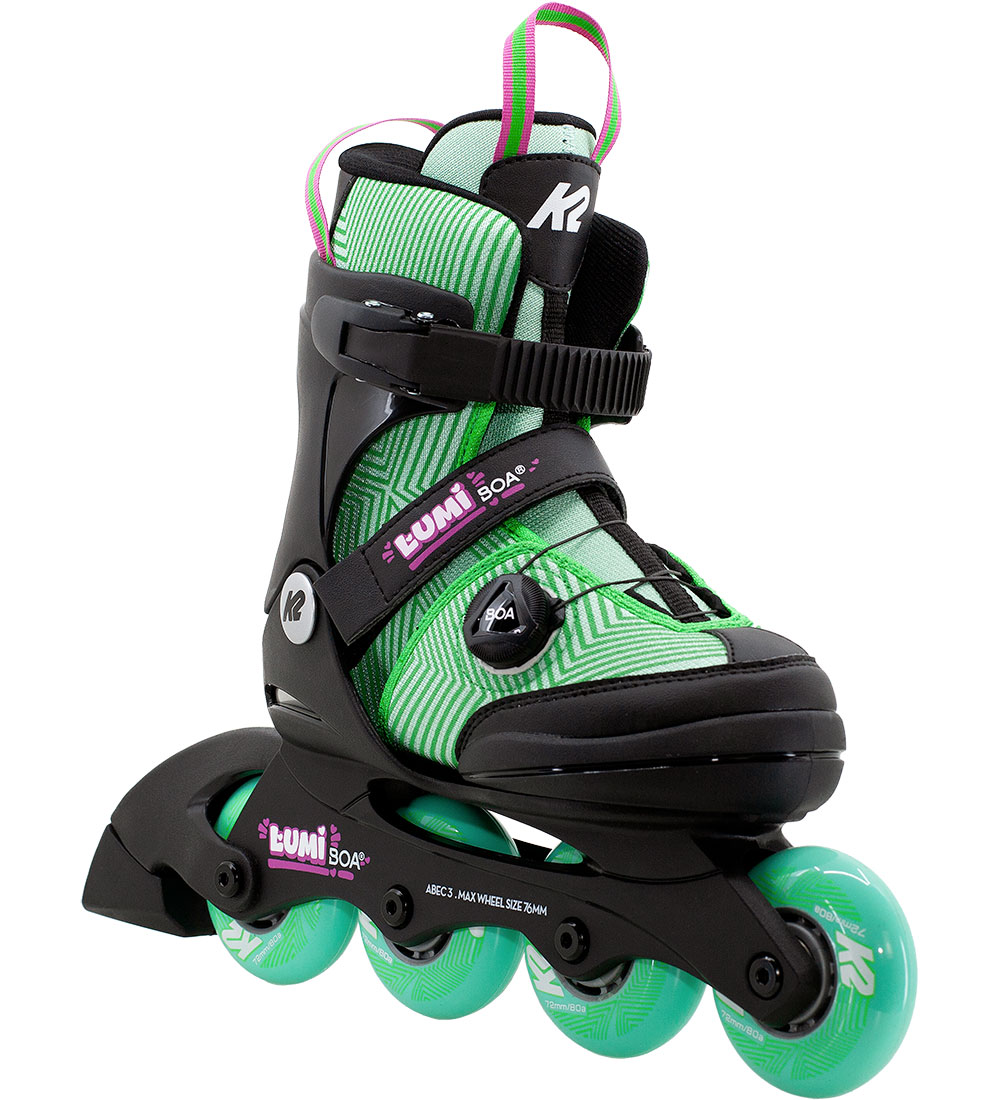 K2 Rollschuhe - Lumi Boa - Grün - Inlineskates - K2 - 32/37 - Rollschuhe K2 Rollschuhe - Lumi Boa - Grün - Inlineskates - K2 - 32/37 - Rollschuhe von K2
