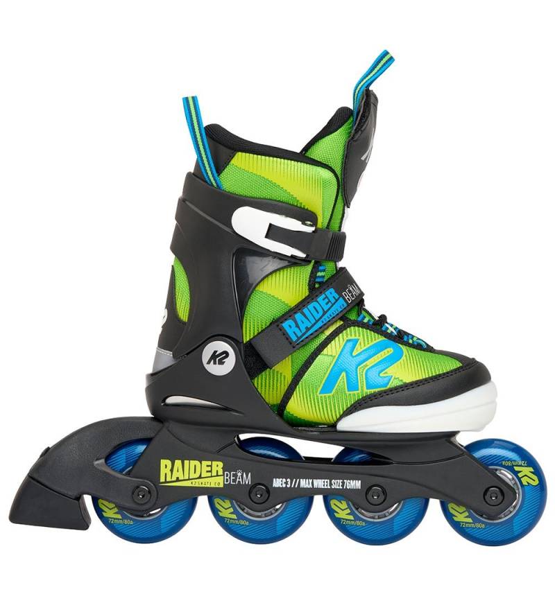 K2 Rollschuhe - Raider Beam - Grün/Schwarz - Inlineskates - K2 - 35/40 - Rollschuhe K2 Rollschuhe - Raider Beam - Grün/Schwarz - Inlineskates - K2 - 35/40 - Rollschuhe von K2