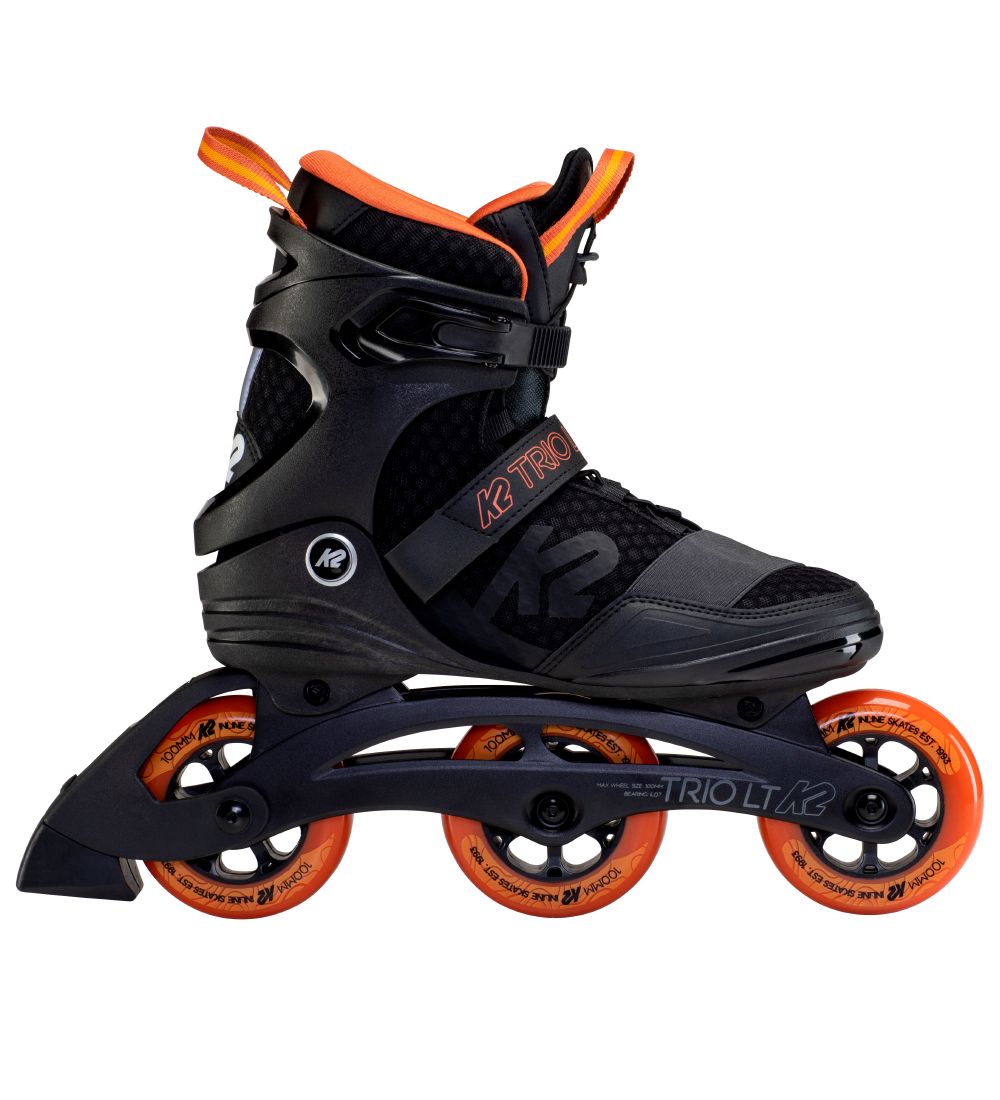 K2 Rollschuhe - Trio LT 100 M - Schwarz/Orange - Inline - K2 - 43,5 - Rollschuhe K2 Rollschuhe - Trio LT 100 M - Schwarz/Orange - Inline - K2 - 43,5 - Rollschuhe von K2