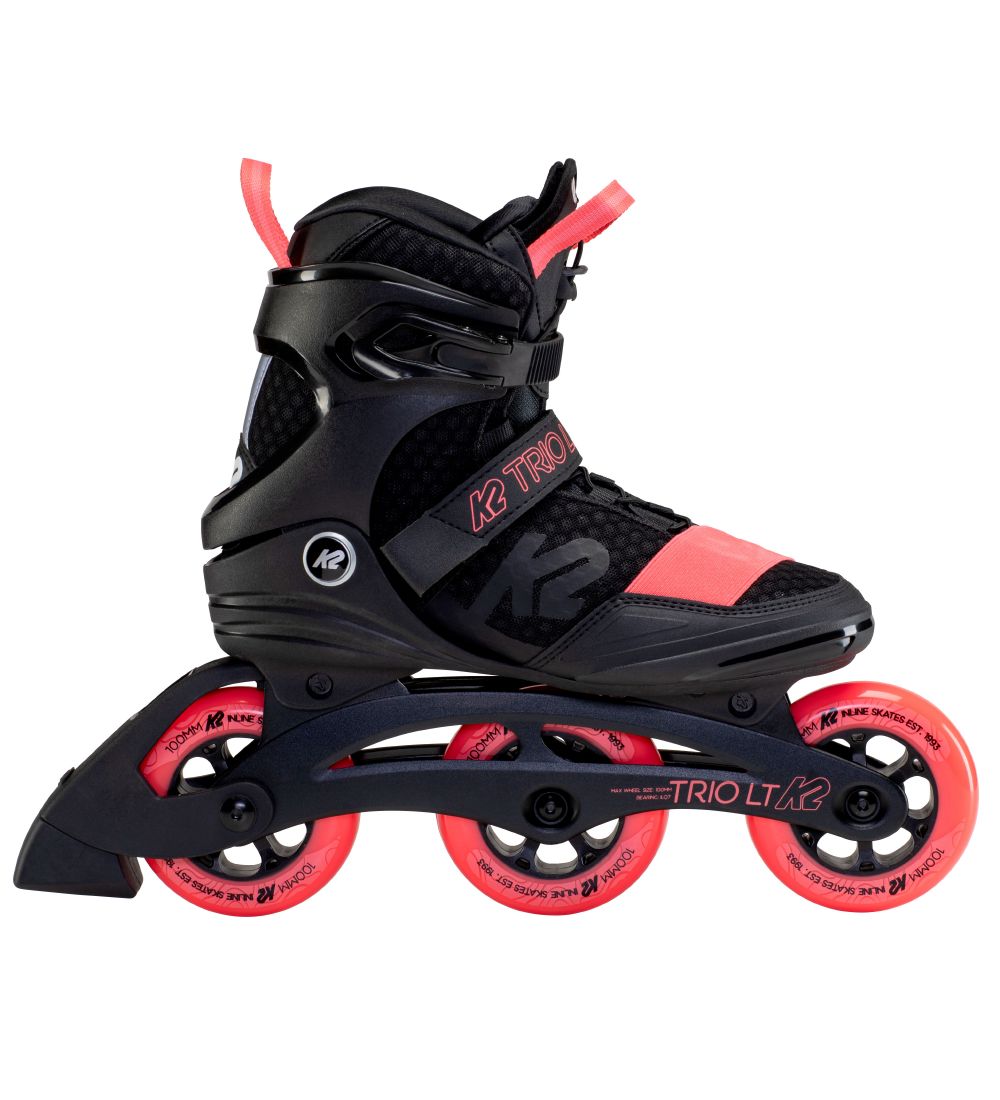K2 Rollschuhe - Trio LT 100 W - Schwarz/Koralle - Inline - K2 - 39,5 - Rollschuhe K2 Rollschuhe - Trio LT 100 W - Schwarz/Koralle - Inline - K2 - 39,5 - Rollschuhe von K2