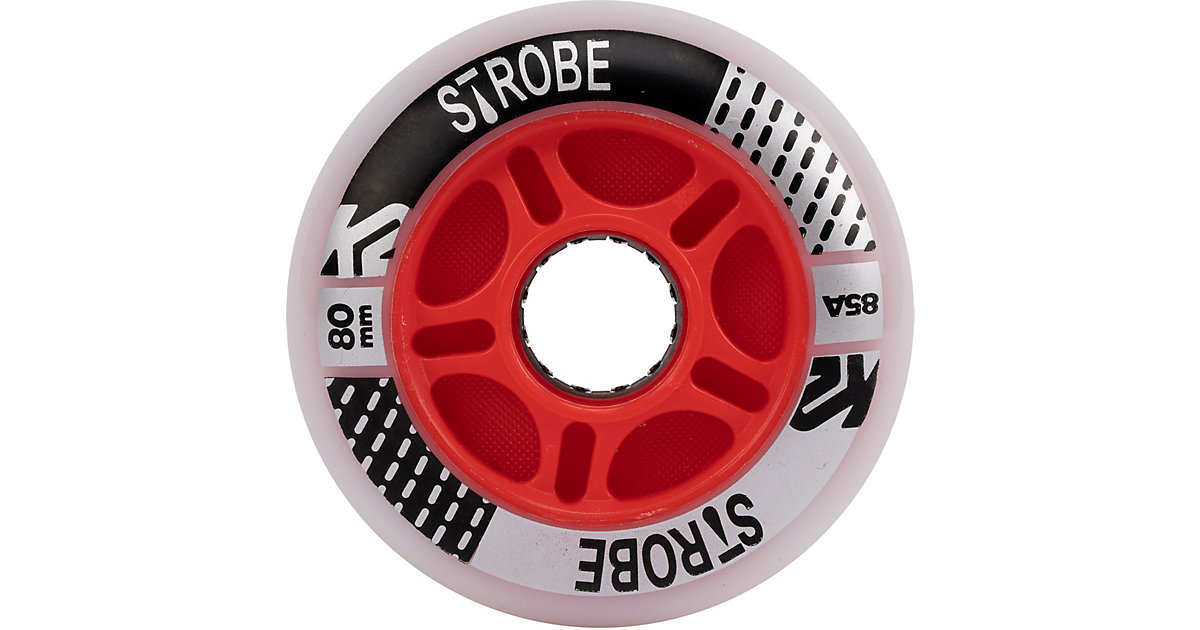 Rollen STROBE 80MM - 2 PACK LIGHT weiß Gr. one size von K2