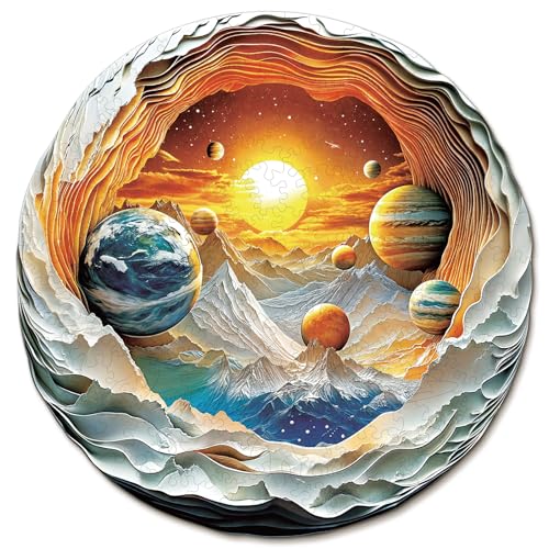 Holzpuzzle Erwachsene,KAAYEE 3D Planetenreise Holz Puzzle Erwachsene,Unregelmäßige Einzigartige Puzzle,Einzigartige TierföRmige Holzpuzzles,Puzzle Erwachsene mit Geschenkbox aus Holz Holzpuzzle Erwachsene,KAAYEE 3D Planetenreise Holz Puzzle Erwachsene,Unregelmäßige Einzigartige Puzzle,Einzigartige TierföRmige Holzpuzzles,Puzzle Erwachsene mit Geschenkbox aus Holz von KAAYEE