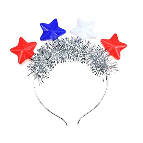 KADSXIYA Stern Quaste Form Stirnband Karneval Aufführungen Haarreifen für Erwachsene Unisex von KADSXIYA