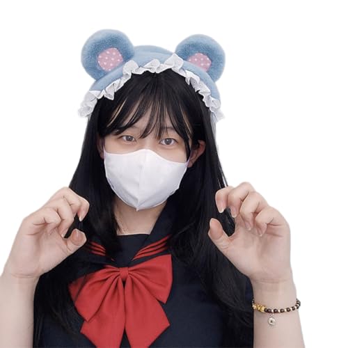 KADSXIYA Süßer Bär Ohrform Stereo Stirnband Frau Make-up Cosplay Party Stirnband KADSXIYA Süßer Bär Ohrform Stereo Stirnband Frau Make-up Cosplay Party Stirnband von KADSXIYA