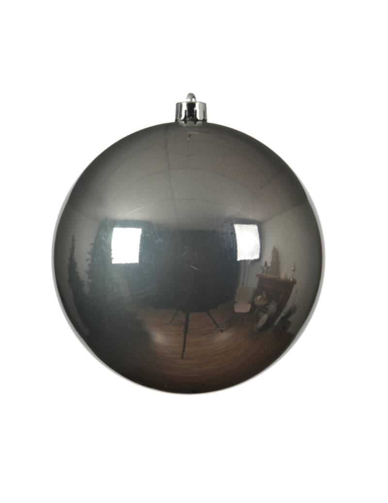 Riesen-Christbaumkugel silberfarben 20 cm von KAEMING B.V.
