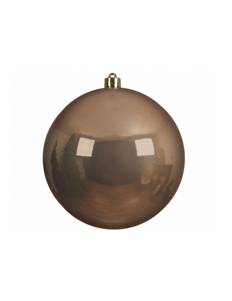 Riesige Christbaumkugel bernsteinfarben 20 cm von KAEMING B.V.