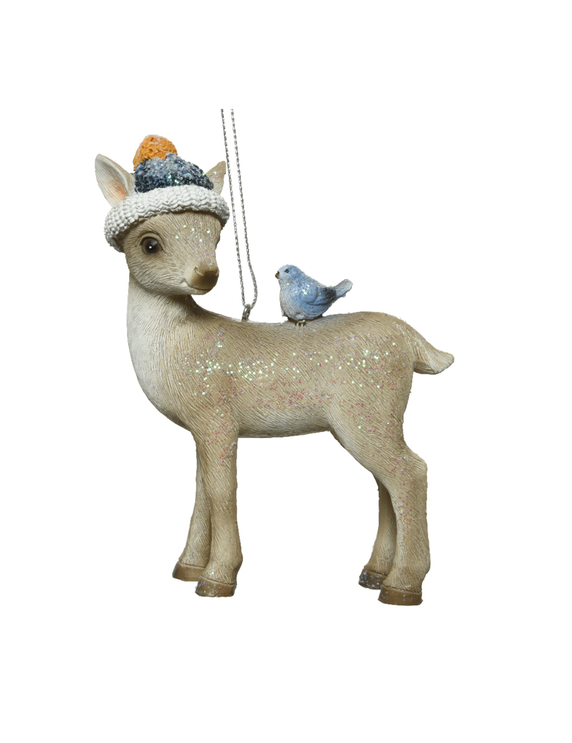 Süßer Rehkitz-Anhänger Christbaumschmuck bunt 12 cm Süßer Rehkitz-Anhänger Christbaumschmuck bunt 12 cm von KAEMING B.V.