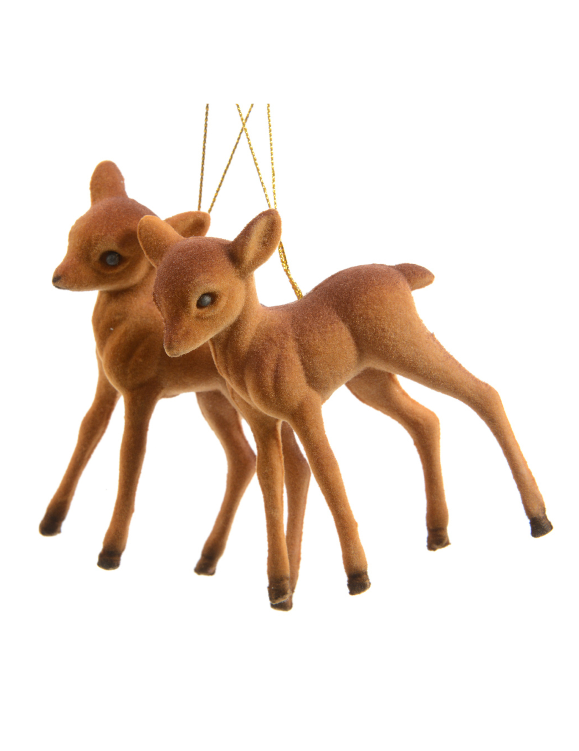 Weihnachtsbaum-Anhänger Rehkitze 2- Stück braun 7,5 cm Weihnachtsbaum-Anhänger Rehkitze 2- Stück braun 7,5 cm von KAEMING B.V.
