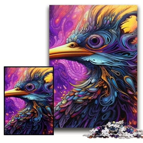 1000-teiliges Puzzle für Erwachsene, Bunte Specht-Puzzles aus Pappe, Größe 26x38cm, Familie und Freunde, geeignet für Kinder ab 14 Jahren von KAEUVBAOP