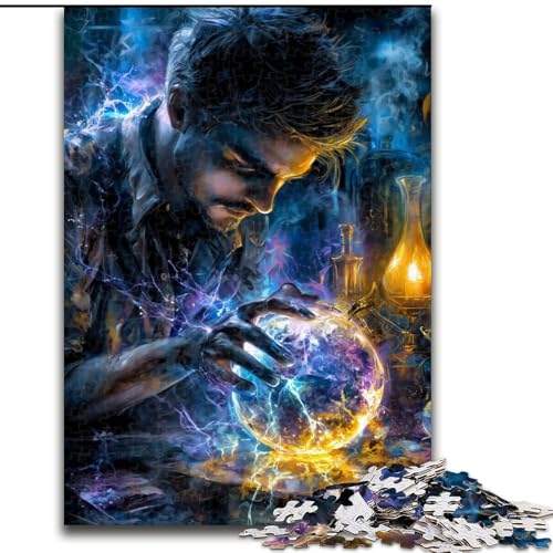 1000-teiliges Puzzle für Erwachsene, Zauber-Puzzle, pädagogisches Denkspiel, künstlerische Heim- und Bürodekoration, ab 14 Jahren, 50x75cm 1000-teiliges Puzzle für Erwachsene, Zauber-Puzzle, pädagogisches Denkspiel, künstlerische Heim- und Bürodekoration, ab 14 Jahren, 50x75cm von KAEUVBAOP