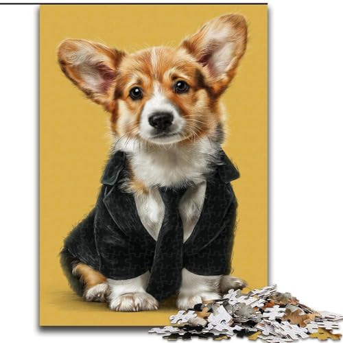 1000-teiliges Puzzle für Erwachsene, passend zum Corgi-Puzzle, pädagogisches Denkspiel, künstlerische Heim- und Bürodekoration, ab 14 Jahren, 50x75cm 1000-teiliges Puzzle für Erwachsene, passend zum Corgi-Puzzle, pädagogisches Denkspiel, künstlerische Heim- und Bürodekoration, ab 14 Jahren, 50x75cm von KAEUVBAOP