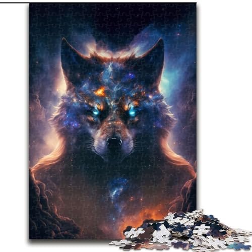 1000-teiliges Puzzle für Erwachsene „Galaktisches Herumstreunen“ aus Holz, EIN tolles Geschenk für Familienspaß, 50x75cm, für Teenager und Familienspaß von KAEUVBAOP