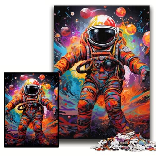 Astronauten-Puzzle 1000 Teile für Erwachsene, Papp-Puzzles für Erwachsene, anspruchsvolles Denkspiel für Teenager, Spaß für den Familienspieleabend, Größe 26x38cm Astronauten-Puzzle 1000 Teile für Erwachsene, Papp-Puzzles für Erwachsene, anspruchsvolles Denkspiel für Teenager, Spaß für den Familienspieleabend, Größe 26x38cm von KAEUVBAOP