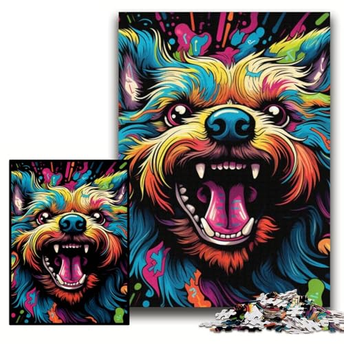 Puzzle 1000 Teile für Erwachsene, Hunde-Puzzle für Erwachsene, 1000 Teile, spannende Aktivität für den Familienspieleabend, Größe 26x38cm Puzzle 1000 Teile für Erwachsene, Hunde-Puzzle für Erwachsene, 1000 Teile, spannende Aktivität für den Familienspieleabend, Größe 26x38cm von KAEUVBAOP