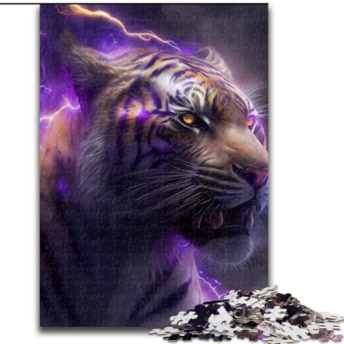 Puzzle 1000 Teile für Erwachsene Fantasy Tiger aus Holz, lustiges Geschenk und Beschäftigung für Zuhause 50x75cm für Geburtstage, Feiertage und besondere Anlässe Puzzle 1000 Teile für Erwachsene Fantasy Tiger aus Holz, lustiges Geschenk und Beschäftigung für Zuhause 50x75cm für Geburtstage, Feiertage und besondere Anlässe von KAEUVBAOP