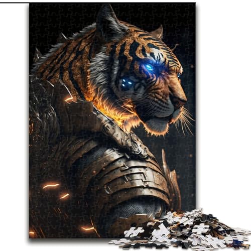 Puzzle 1000 Teile für Erwachsene Future Tiger aus Holz, Spielzeuggeschenk, lehrreich, intellektuell, entspannend, lustiges Familienspiel, 50x75cm, Geburtstagsfeier für Männer und Frauen Puzzle 1000 Teile für Erwachsene Future Tiger aus Holz, Spielzeuggeschenk, lehrreich, intellektuell, entspannend, lustiges Familienspiel, 50x75cm, Geburtstagsfeier für Männer und Frauen von KAEUVBAOP