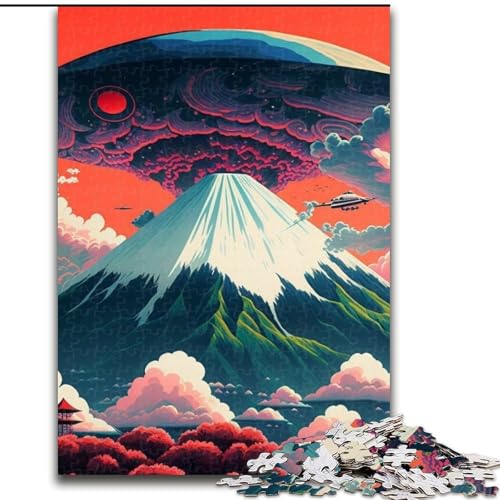 Puzzle 1000 Teile für Erwachsene Invasion aus Holz, einzigartige DIY-Geschenkidee zur Heimdekoration, 50x75cm, Geburtstagsgeschenkidee, anspruchsvolles Denkspiel Puzzle 1000 Teile für Erwachsene Invasion aus Holz, einzigartige DIY-Geschenkidee zur Heimdekoration, 50x75cm, Geburtstagsgeschenkidee, anspruchsvolles Denkspiel von KAEUVBAOP