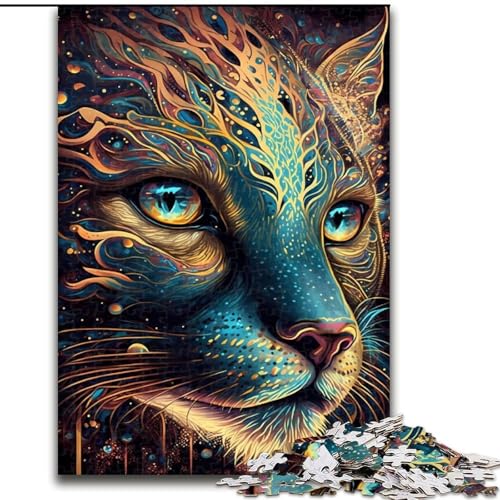 Puzzle 1000 Teile für Erwachsene Tiger aus Holz, Kinder ab 14 Jahren, 50x75cm, Denkspiel für Teenager, Familienspieleabend Puzzle 1000 Teile für Erwachsene Tiger aus Holz, Kinder ab 14 Jahren, 50x75cm, Denkspiel für Teenager, Familienspieleabend von KAEUVBAOP