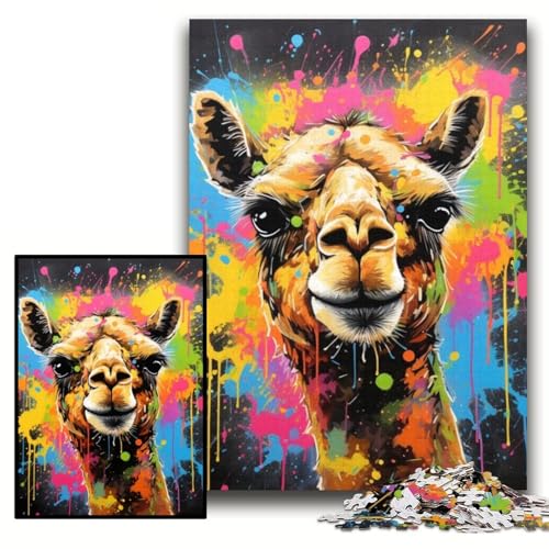 Puzzle Schmetterlings-Graffiti-Malerei, Karton, Größe 26x38cm, anspruchsvolles Denkspiel, Familienaktivität, Heimdekoration Puzzle Schmetterlings-Graffiti-Malerei, Karton, Größe 26x38cm, anspruchsvolles Denkspiel, Familienaktivität, Heimdekoration von KAEUVBAOP