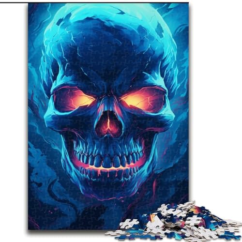 Puzzle für Erwachsene, 1000 Kunst-Totenköpfe aus Holz, EIN tolles Geschenk für Familienspaß, 50x75cm, anspruchsvolles Denkspiel – entspannendes Spielzeug für Teenager Puzzle für Erwachsene, 1000 Kunst-Totenköpfe aus Holz, EIN tolles Geschenk für Familienspaß, 50x75cm, anspruchsvolles Denkspiel – entspannendes Spielzeug für Teenager von KAEUVBAOP