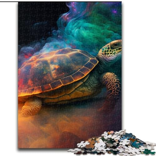 Puzzle für Erwachsene, 1000 Schildkrötennebel, aus Holz, EIN tolles Geschenk für Familienspaß, 50x75cm, anspruchsvolles Denkspiel – entspannendes Spielzeug für Teenager Puzzle für Erwachsene, 1000 Schildkrötennebel, aus Holz, EIN tolles Geschenk für Familienspaß, 50x75cm, anspruchsvolles Denkspiel – entspannendes Spielzeug für Teenager von KAEUVBAOP