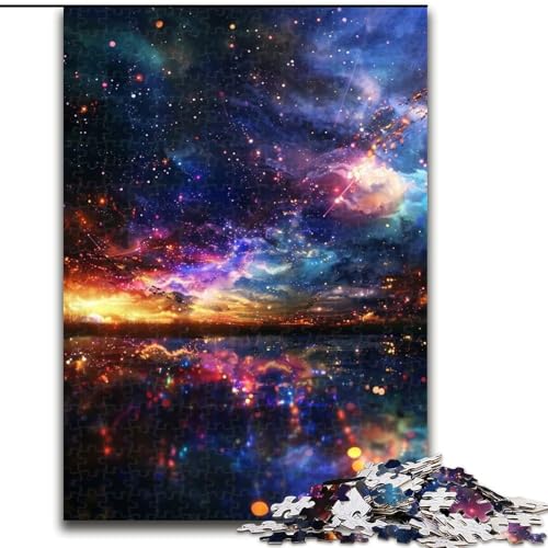 Puzzle für Erwachsene, 1000 Teile, Sonnenuntergangs-Puzzle, Familienaktivitätsspiel für Teenager, anspruchsvolles Denkspiel, 50x75cm von KAEUVBAOP