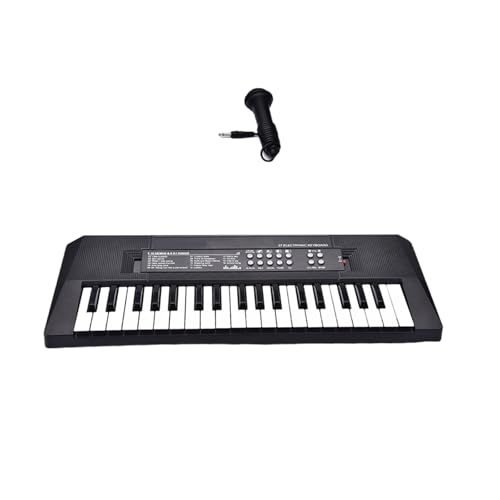 37/54 Tasten Elektronische Keyboard Klavier Musical Toy Tragbares Elektronisches Digitalklaviergeschenk Für Jungen Mädchen Kleinkind Bildungsmusical Musical Toy von KAHDGSS