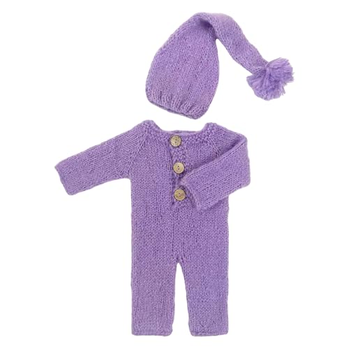 Baby Strampler Jumpsuit Foto Kleidung Mit Elastischen Langhutfotografie Requisiten Kostüme Outfit Atmungsaktives Kleidungsstück Baby Outfit von KAHDGSS