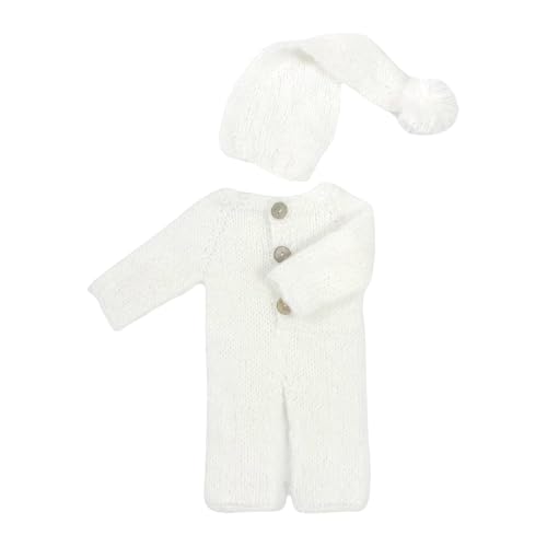 Baby Strampler Jumpsuit Foto Kleidung Mit Elastischen Langhutfotografie Requisiten Kostüme Outfit Atmungsaktives Kleidungsstück Baby Outfit von KAHDGSS