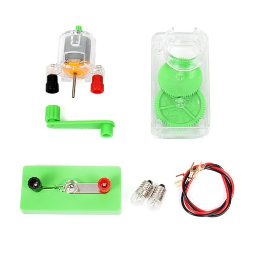 Generator Motor Set Hand Generator Motor Kits Stammspielzeug Physisches Experimentmodell Für Physisches Lernen von KAHDGSS