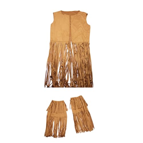 KAHDGSS 1960er Jahre 1970er Jahre Outfits Hippie Kostüm Mit Fressenweste Friedenszeichen Ohrringe Sonnenbrille Halskette Legwarmer Stirnbandzubehör KAHDGSS 1960er Jahre 1970er Jahre Outfits Hippie Kostüm Mit Fressenweste Friedenszeichen Ohrringe Sonnenbrille Halskette Legwarmer Stirnbandzubehör von KAHDGSS