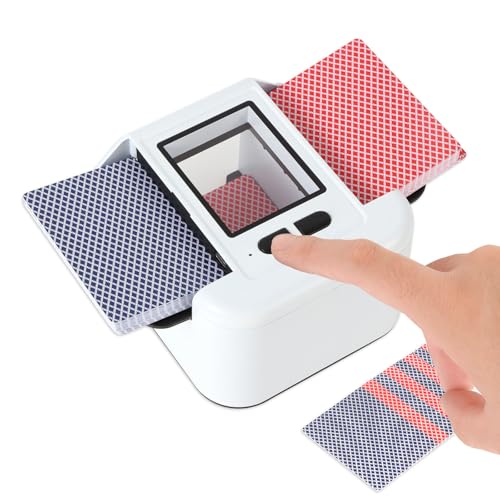 KAHDGSS 2000mha Electric Card Card Sackling Machine Wiederaufladbare Ruhige Geschmeidigere Karten Karten Mischung Für Home Office Oder Reisen KAHDGSS 2000mha Electric Card Card Sackling Machine Wiederaufladbare Ruhige Geschmeidigere Karten Karten Mischung Für Home Office Oder Reisen von KAHDGSS